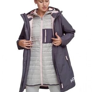 Kari Traa Women's Two-Tone Gray Ski Jacket